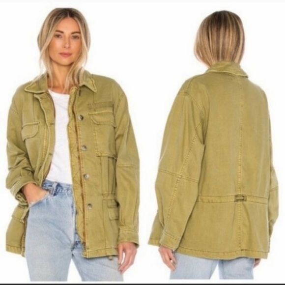 Free People Jackets & Blazers - Free People Seize The Day Jacket Sz L